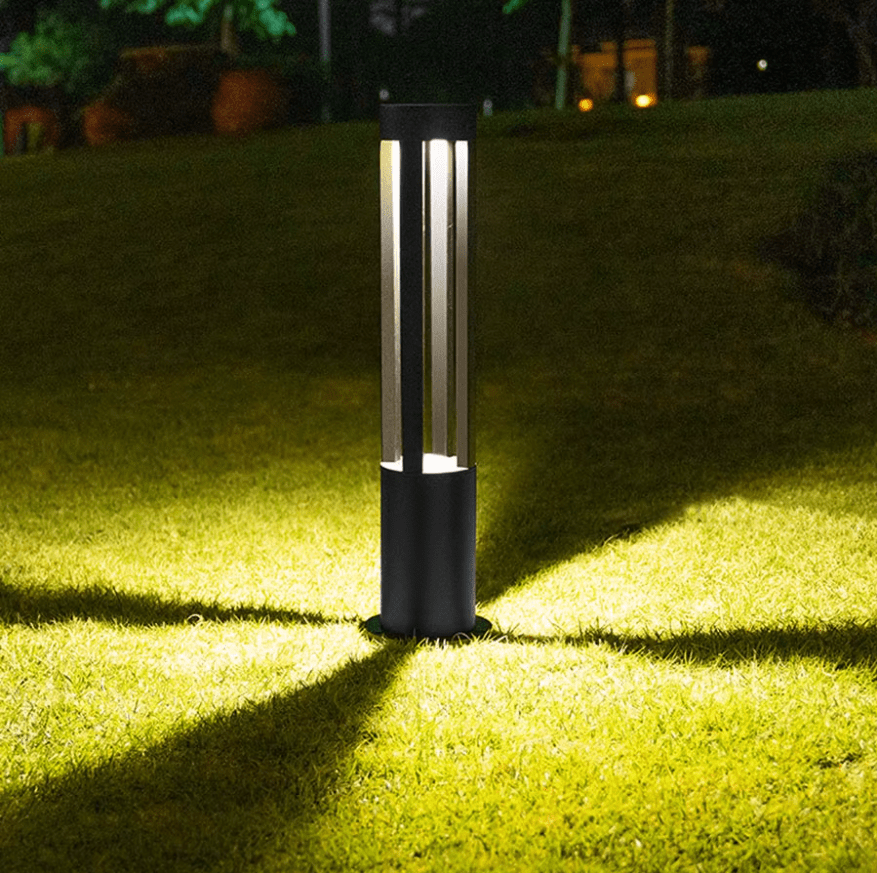 Potelet Solaire LED Éclairage Extérieur Élégant et Durable – Solara-lampe solaire extérieur-Olloret