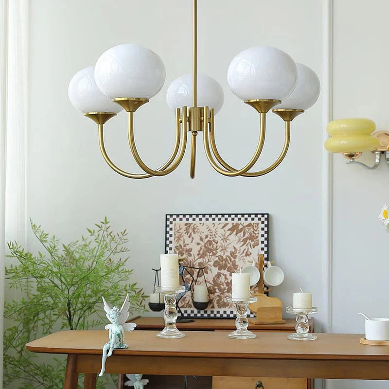 Suspension Chandelier Luminaire Vintage Fleurs de Rose Raffiné - Rosalia-suspension luminaire-Olloret