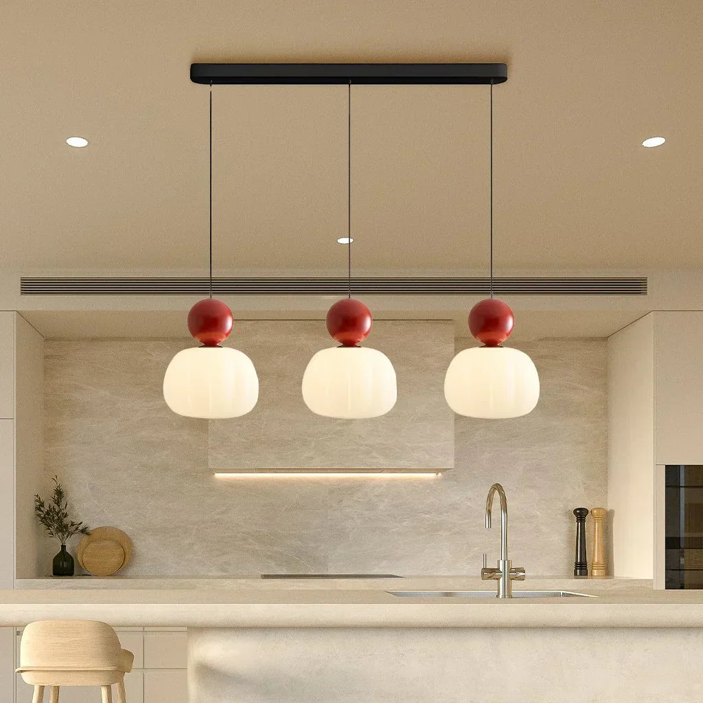 Suspension Luminaire Art Déco Crème Élégante - Scout-suspension luminaire-Olloret