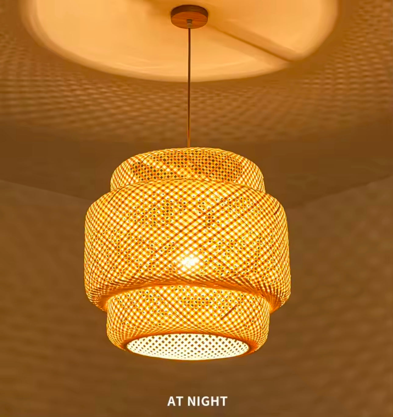 Suspension Luminaire Élégant Style Japonais - Sapporo-suspension luminaire-Olloret