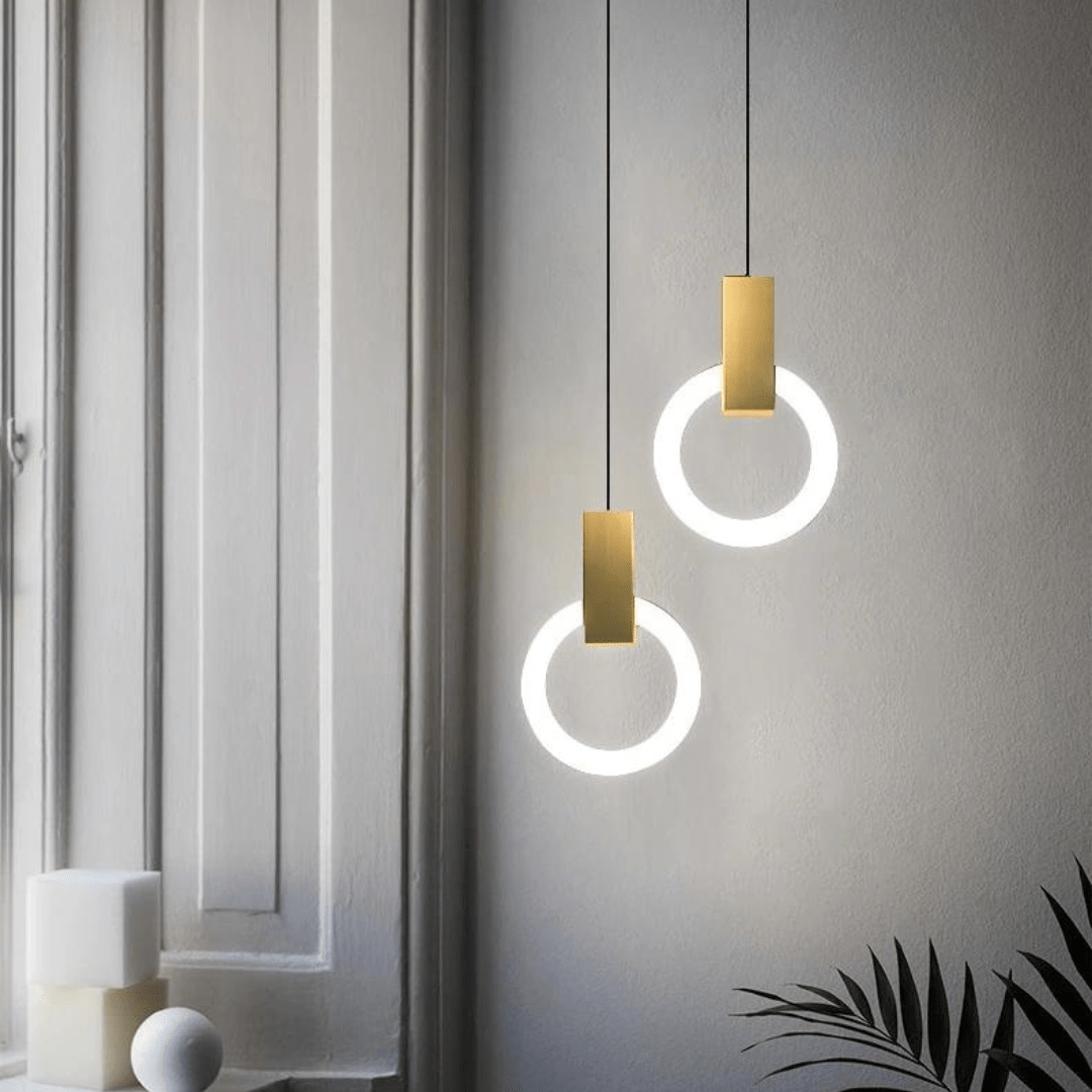 Suspension Luminaire LED Circulaire Style Nordique - Arbo-suspension luminaire-Olloret