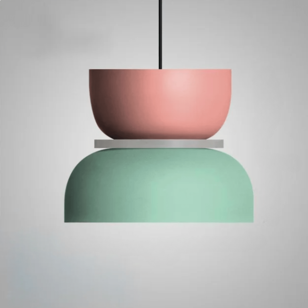 Suspension Luminaire LED Colorée Grand Format - Prisma-suspension luminaire-Olloret
