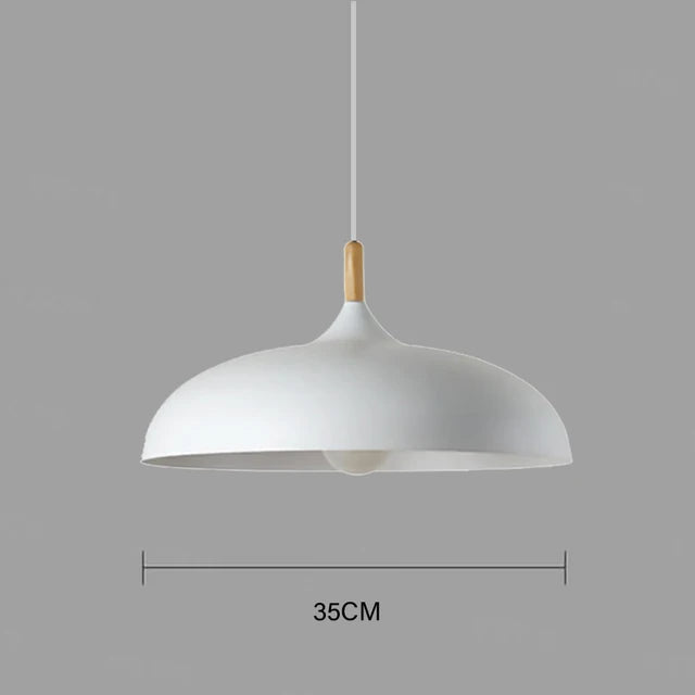 Suspension Luminaire Style Nordique Élégant - NordicOak-suspension luminaire-Olloret