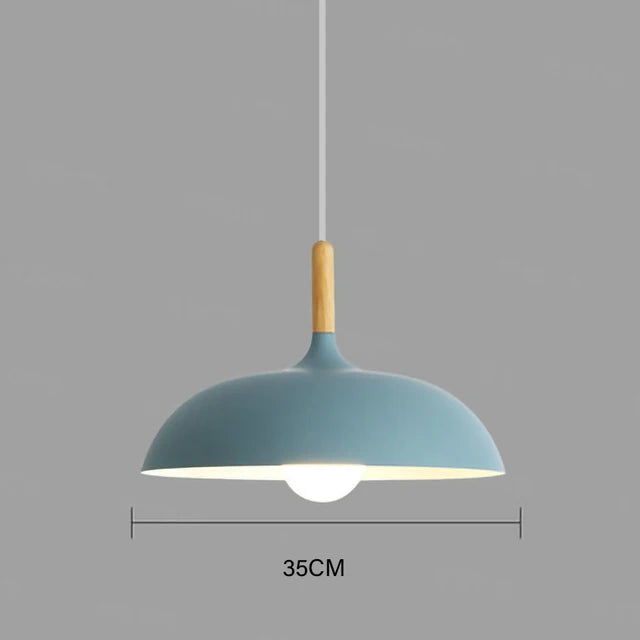 Suspension Luminaire Style Nordique Élégant - NordicOak-suspension luminaire-Olloret