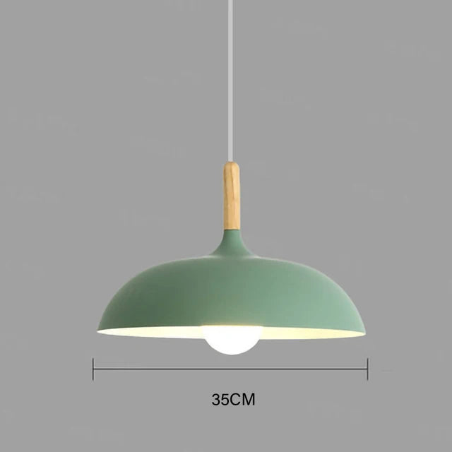 Suspension Luminaire Style Nordique Élégant - NordicOak-suspension luminaire-Olloret