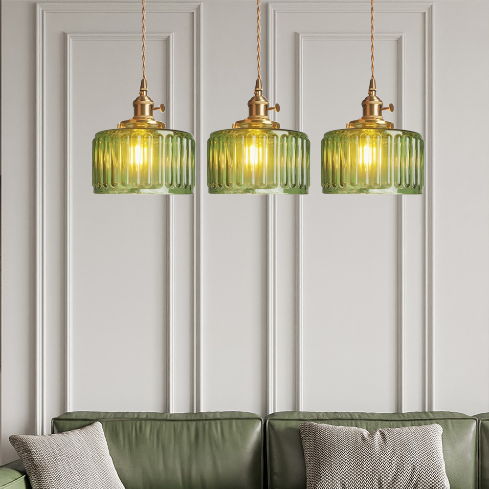 Suspension Luminaire Vintage en Cristal Élégant - Aurora-suspension luminaire-Olloret