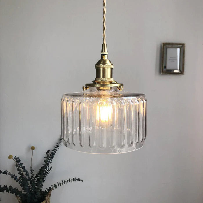 Suspension Luminaire Vintage en Cristal Élégant - Aurora-suspension luminaire-Olloret
