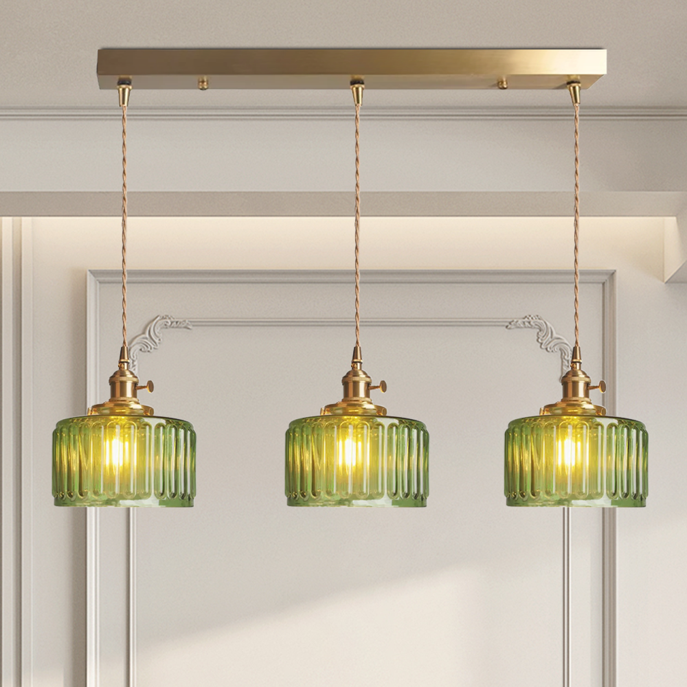 Suspension Luminaire Vintage en Cristal Élégant - Aurora-suspension luminaire-Olloret