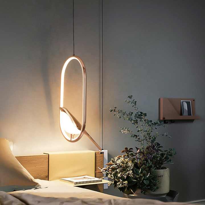Suspension Luminaire de Luxe avec Oiseau Doré - MrBird™-suspension luminaire-Olloret