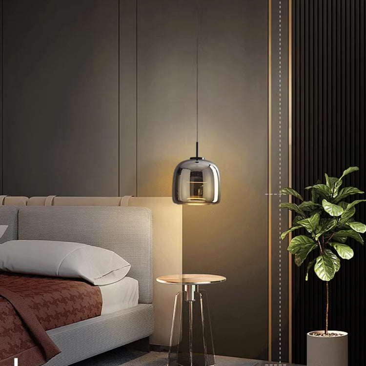 Suspension Luminaire en Verre Noir Style Nordique - Nova-suspension luminaire-Olloret