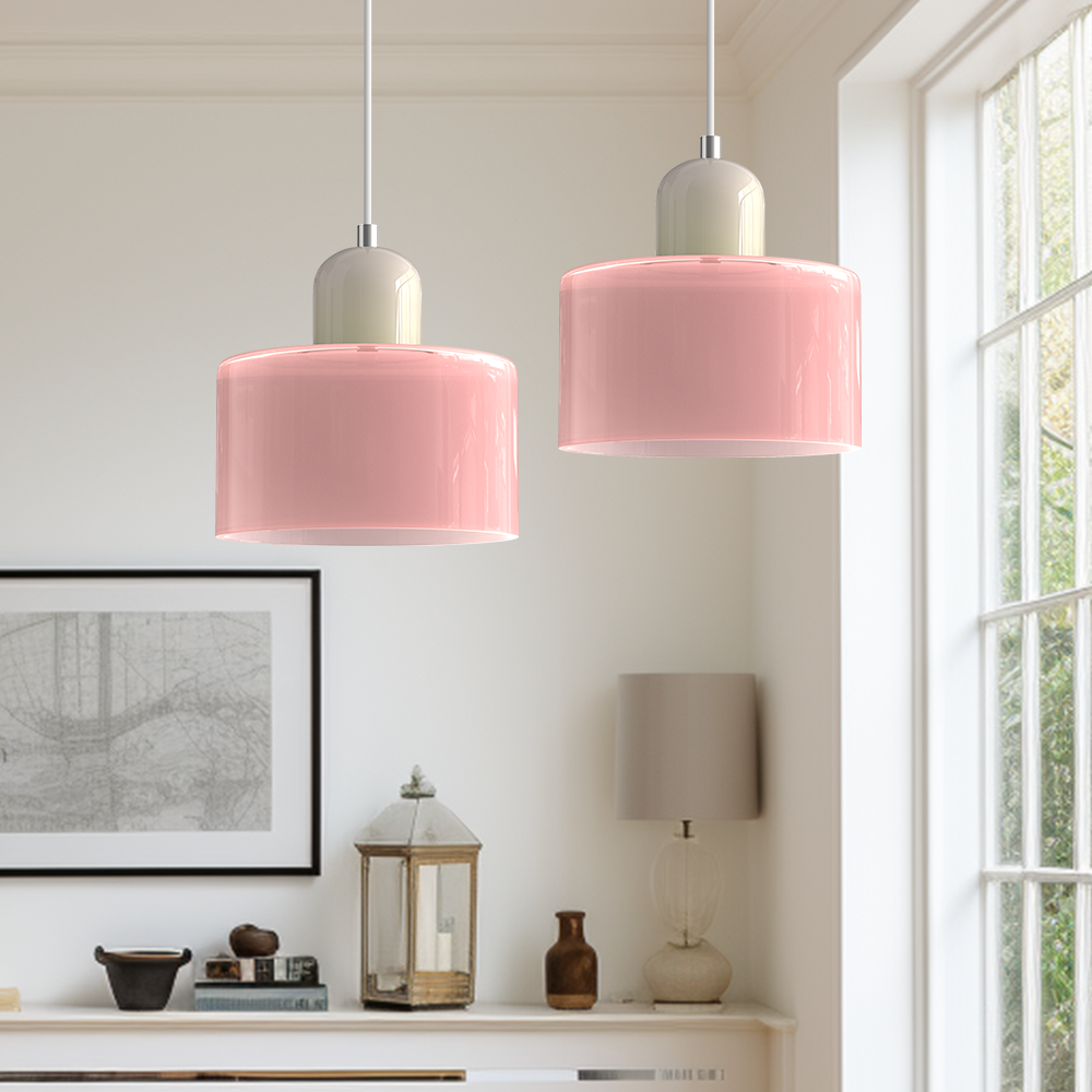 Suspension Luminaire en Verre Style Bauhaus Créatif - BauLume-suspension luminaire-Olloret