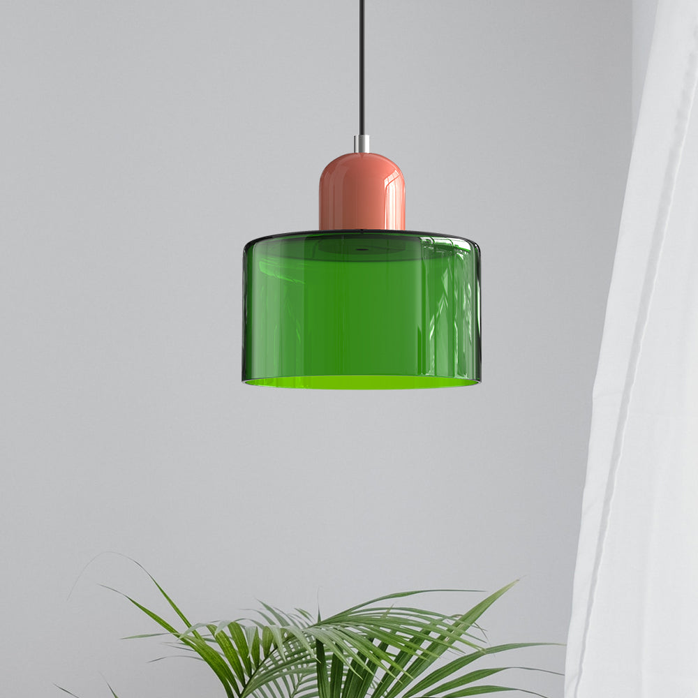 Suspension Luminaire en Verre Style Bauhaus Créatif - BauLume-suspension luminaire-Olloret
