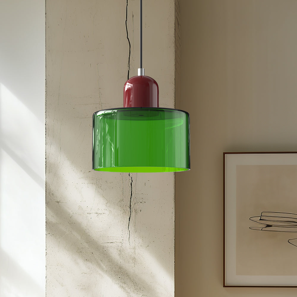 Suspension Luminaire en Verre Style Bauhaus Créatif - BauLume-suspension luminaire-Olloret