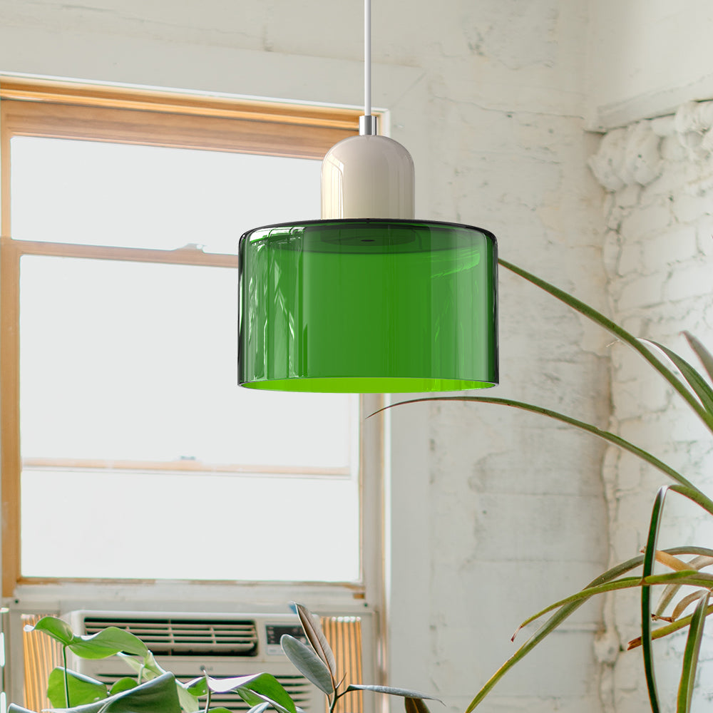 Suspension Luminaire en Verre Style Bauhaus Créatif - BauLume-suspension luminaire-Olloret