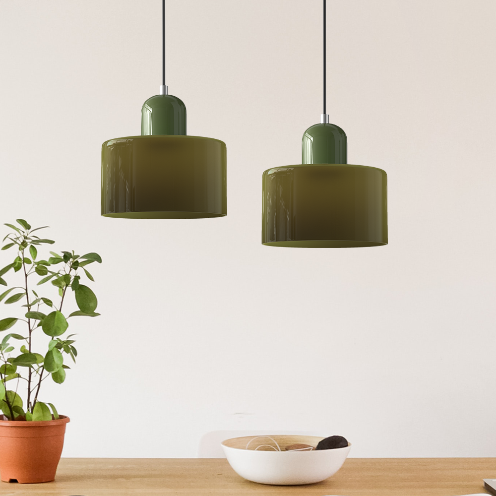 Suspension Luminaire en Verre Style Bauhaus Créatif - BauLume-suspension luminaire-Olloret