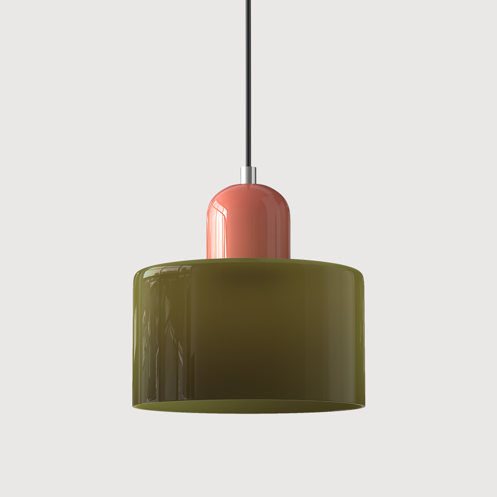 Suspension Luminaire en Verre Style Bauhaus Créatif - BauLume-suspension luminaire-Olloret