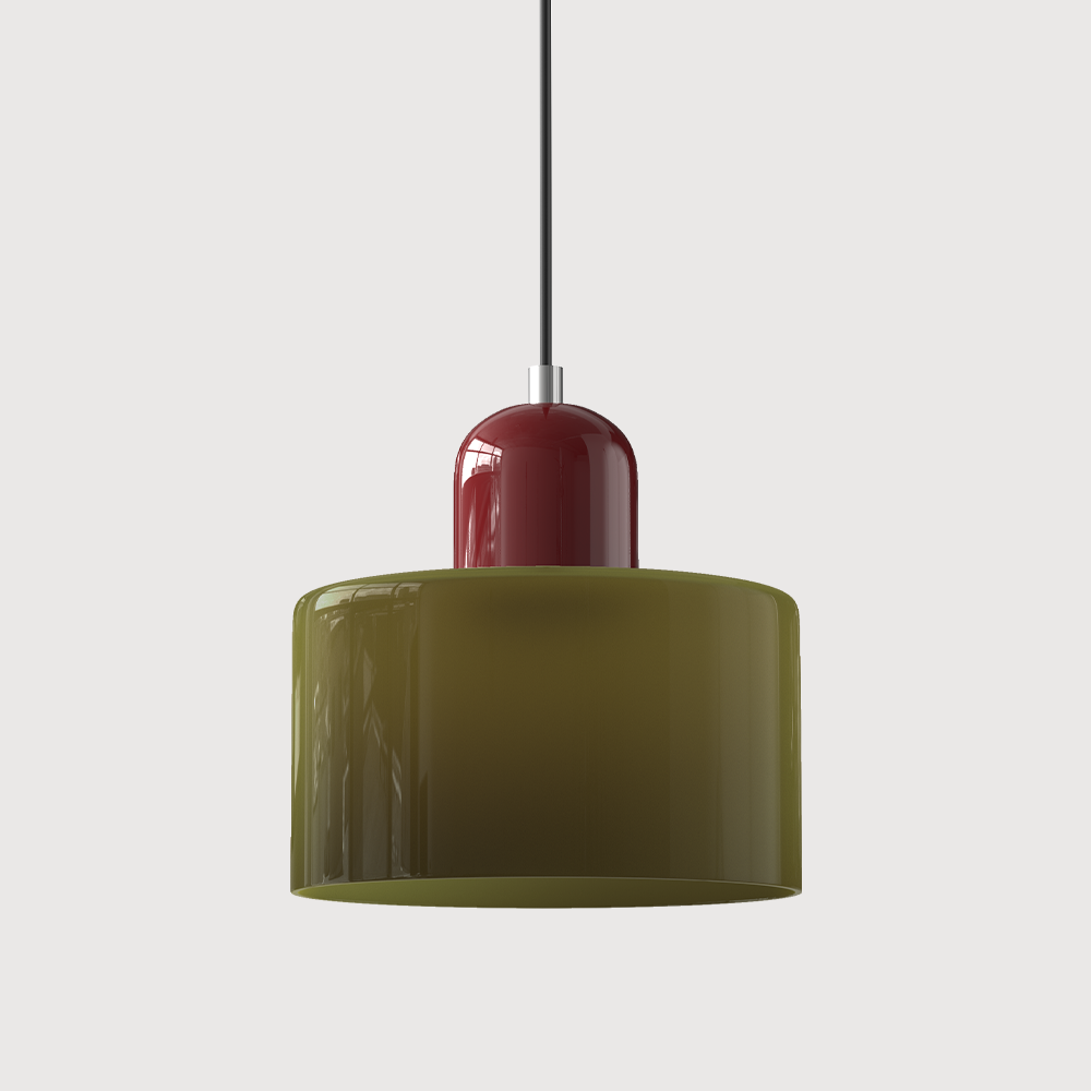 Suspension Luminaire en Verre Style Bauhaus Créatif - BauLume-suspension luminaire-Olloret