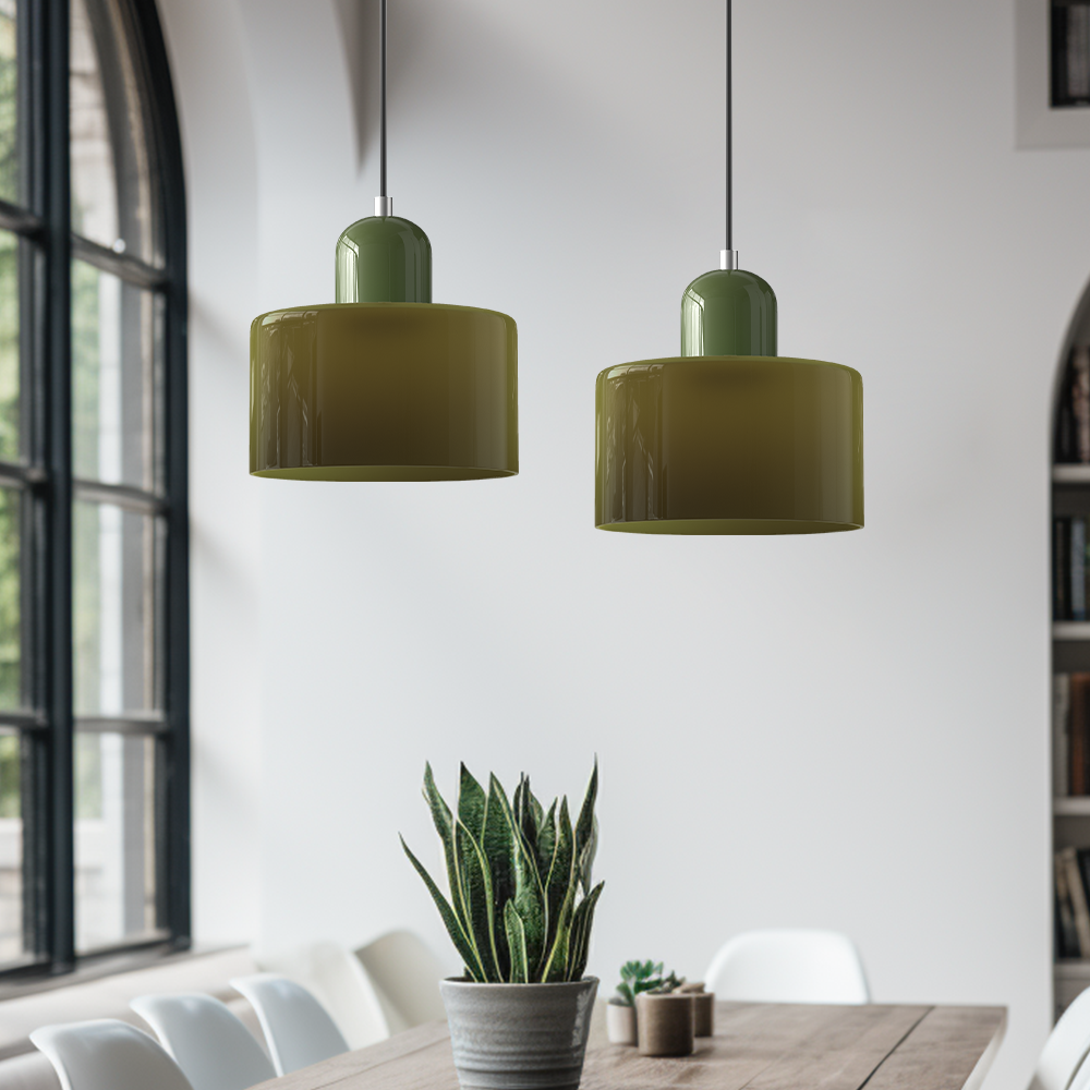 Suspension Luminaire en Verre Style Bauhaus Créatif - BauLume-suspension luminaire-Olloret