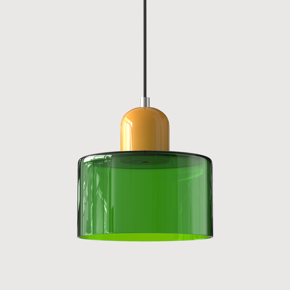 Suspension Luminaire en Verre Style Bauhaus Créatif - BauLume-suspension luminaire-Olloret