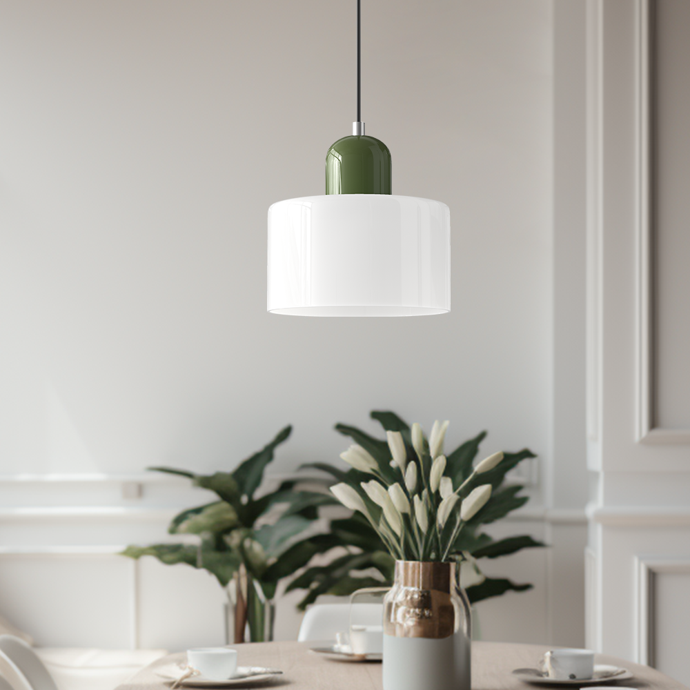 Suspension Luminaire en Verre Style Bauhaus Créatif - BauLume-suspension luminaire-Olloret