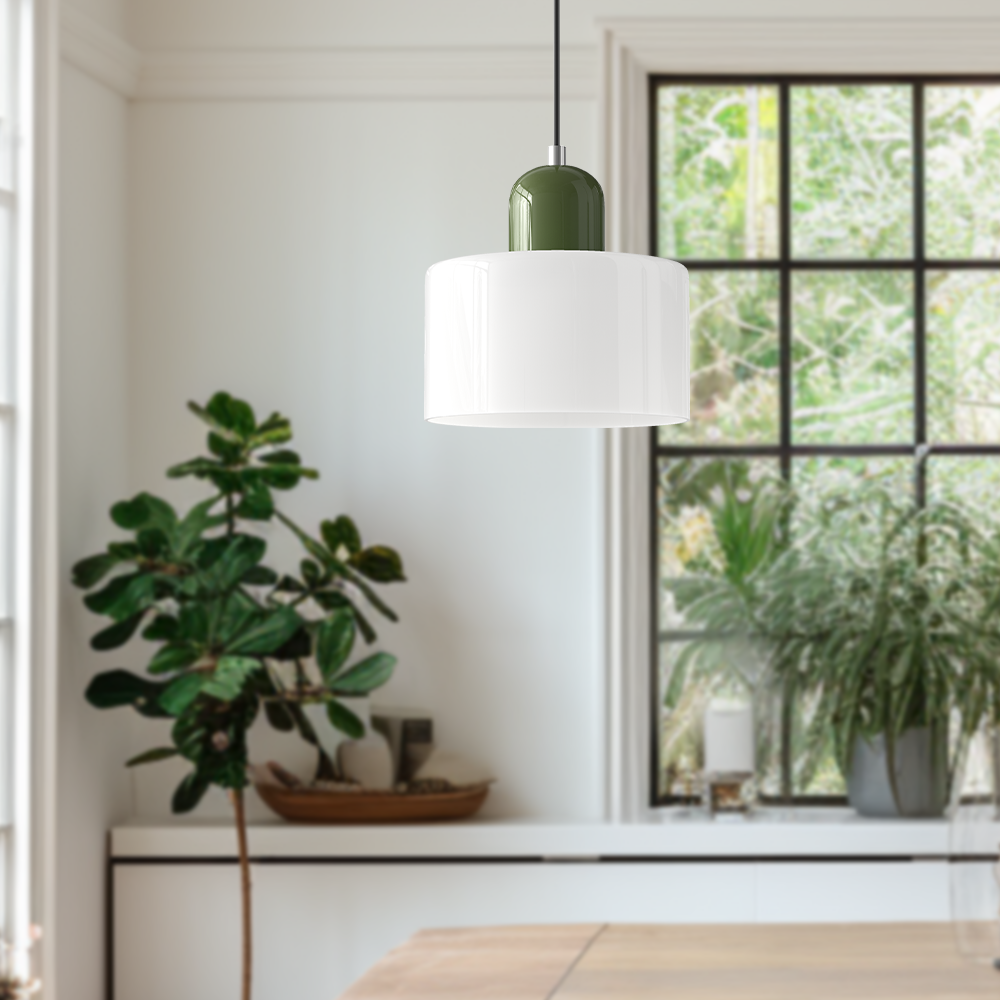 Suspension Luminaire en Verre Style Bauhaus Créatif - BauLume-suspension luminaire-Olloret