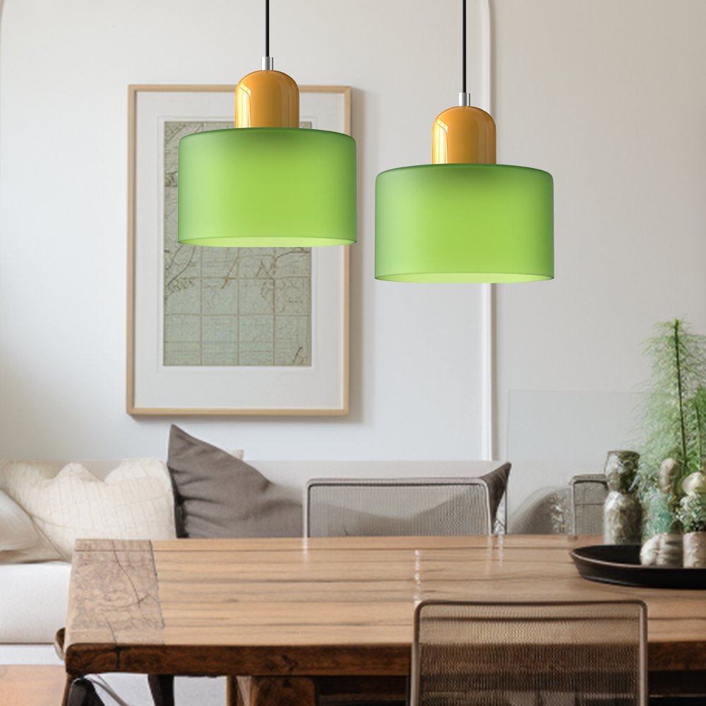 Suspension Luminaire en Verre Style Bauhaus Créatif - BauLume-suspension luminaire-Olloret