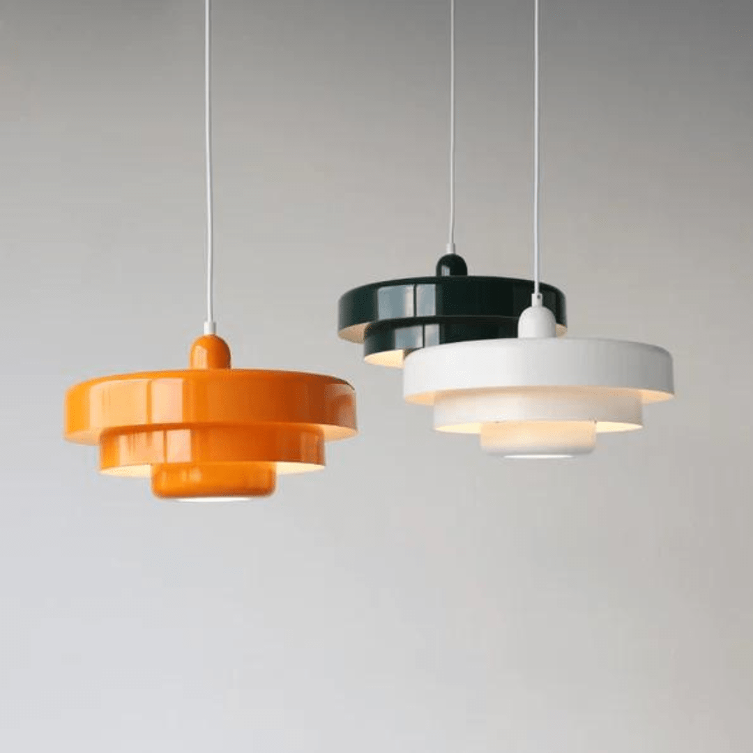 Suspension Plafonnier LED Vintage Sophistiqué - RetroLux-suspension luminaire-Olloret