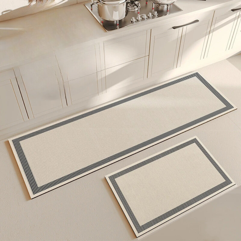 Tapis de Cuisine Lavable Antidérapant et Durable - Elena-tapis cuisine-Olloret