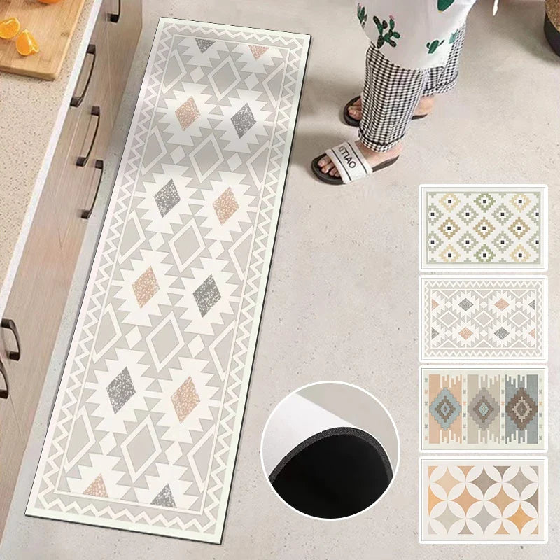 Tapis de Cuisine Lavable Antidérapant et Résistant aux Taches - Elena-tapis cuisine-Olloret
