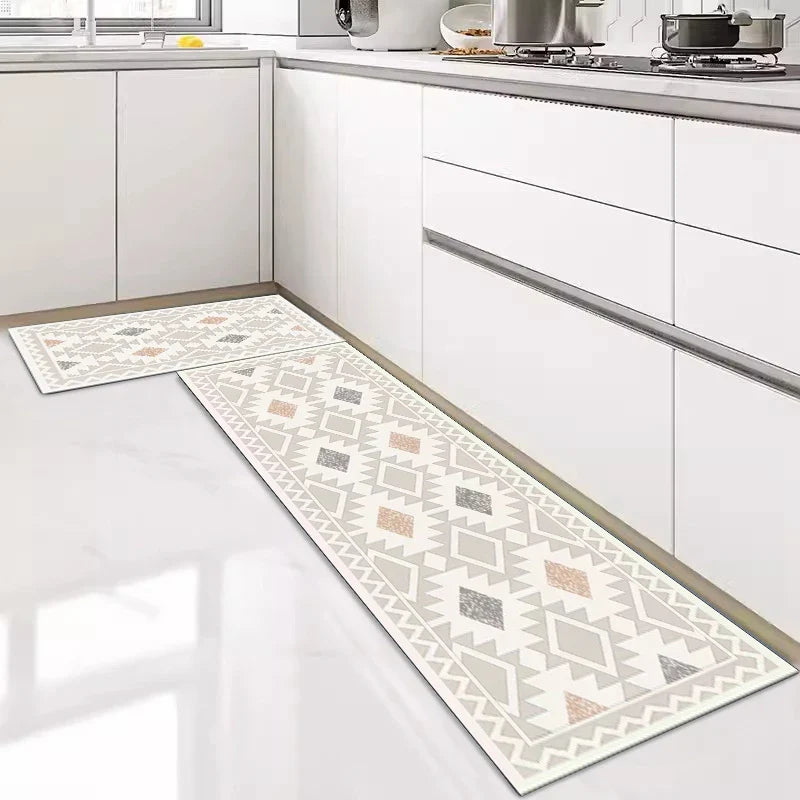 Tapis de Cuisine Lavable Antidérapant et Résistant aux Taches - Elena-tapis cuisine-Olloret