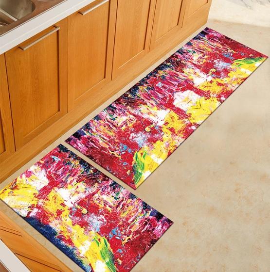 Tapis de Cuisine Lavable Coloré et Antidérapant - Soral-tapis cuisine-Olloret