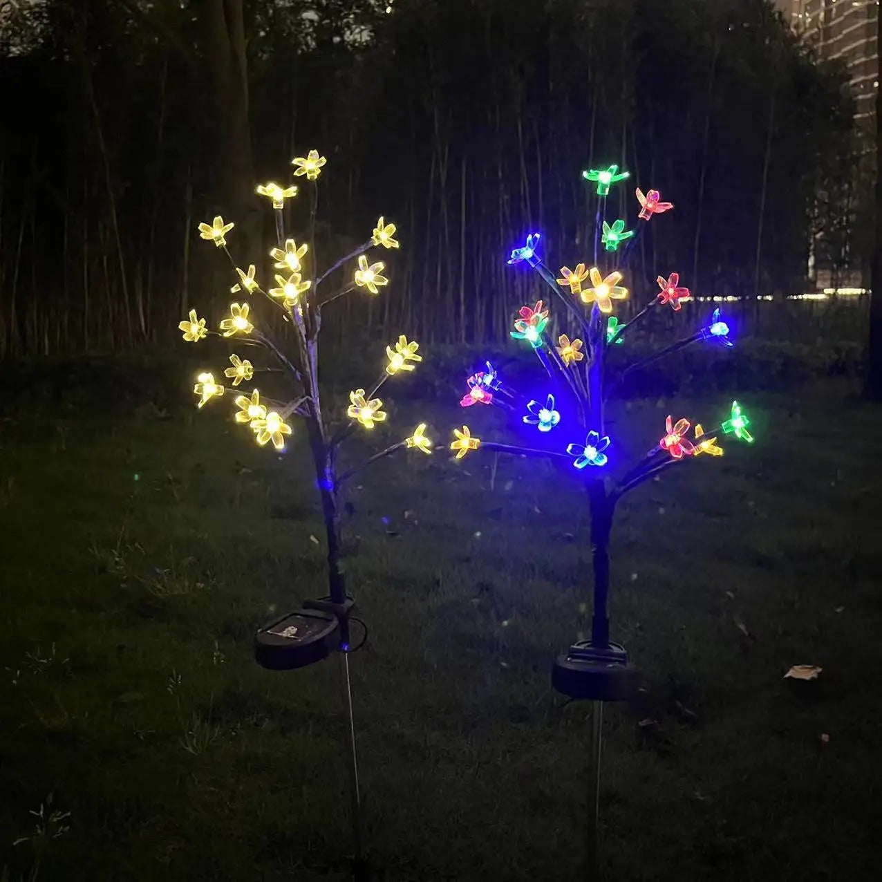 Lampe Solaire Jardin Élégante avec Panneau Solaire Autonome – Bloomea