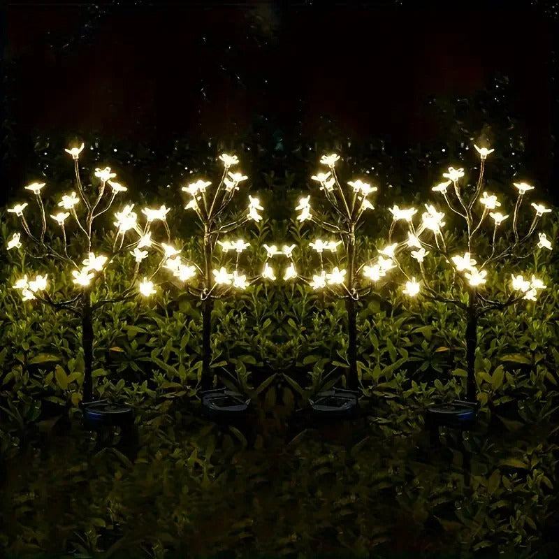 Lampe Solaire Jardin Élégante avec Panneau Solaire Autonome – Bloomea
