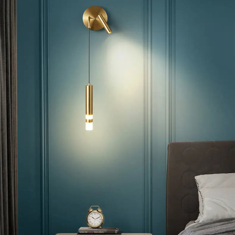 Applique Murale Chambre avec Liseuse Design Élégant - Lumifuse-applique murale-Olloret