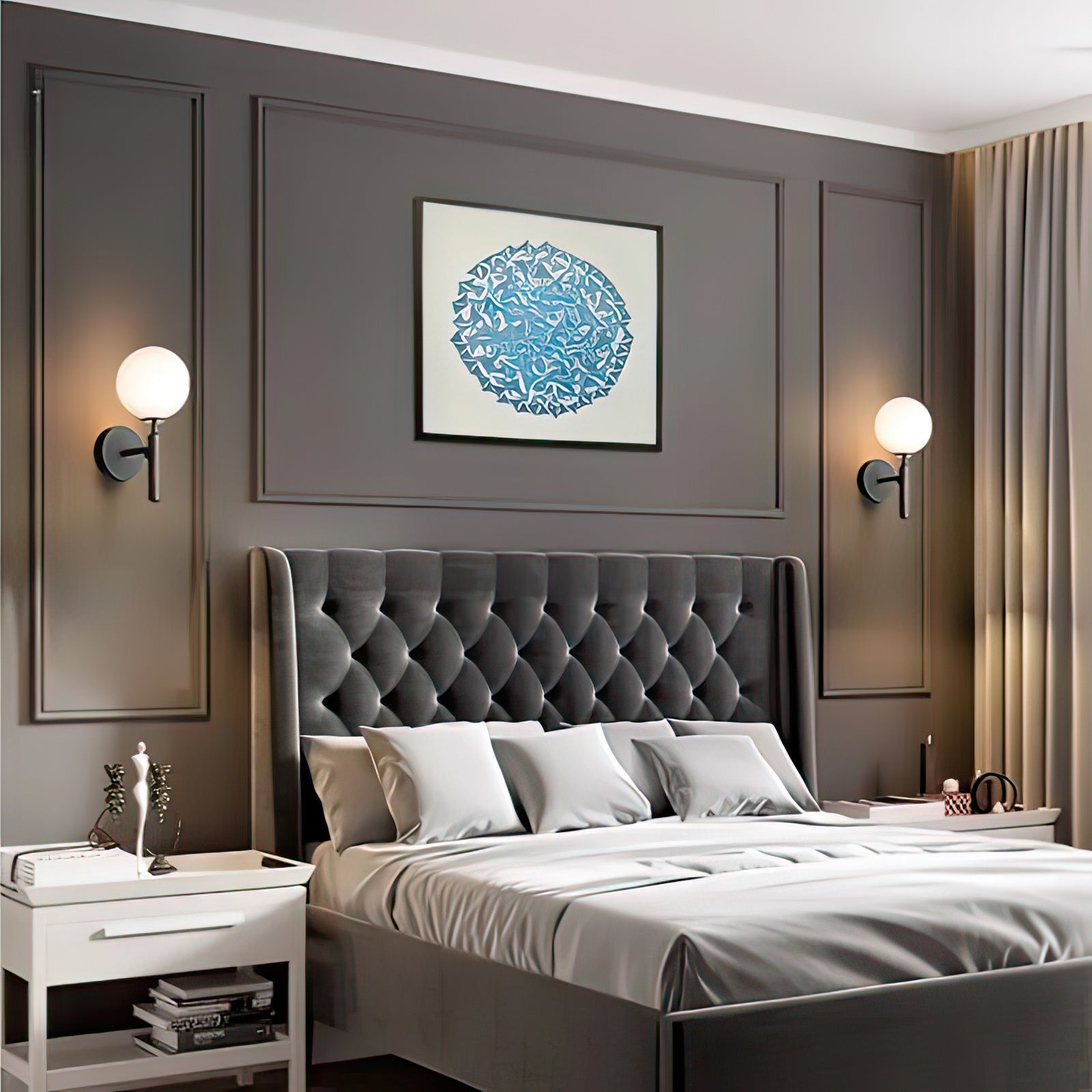 Applique Murale Design Intérieur Élégant - Lumina-applique murale-Olloret