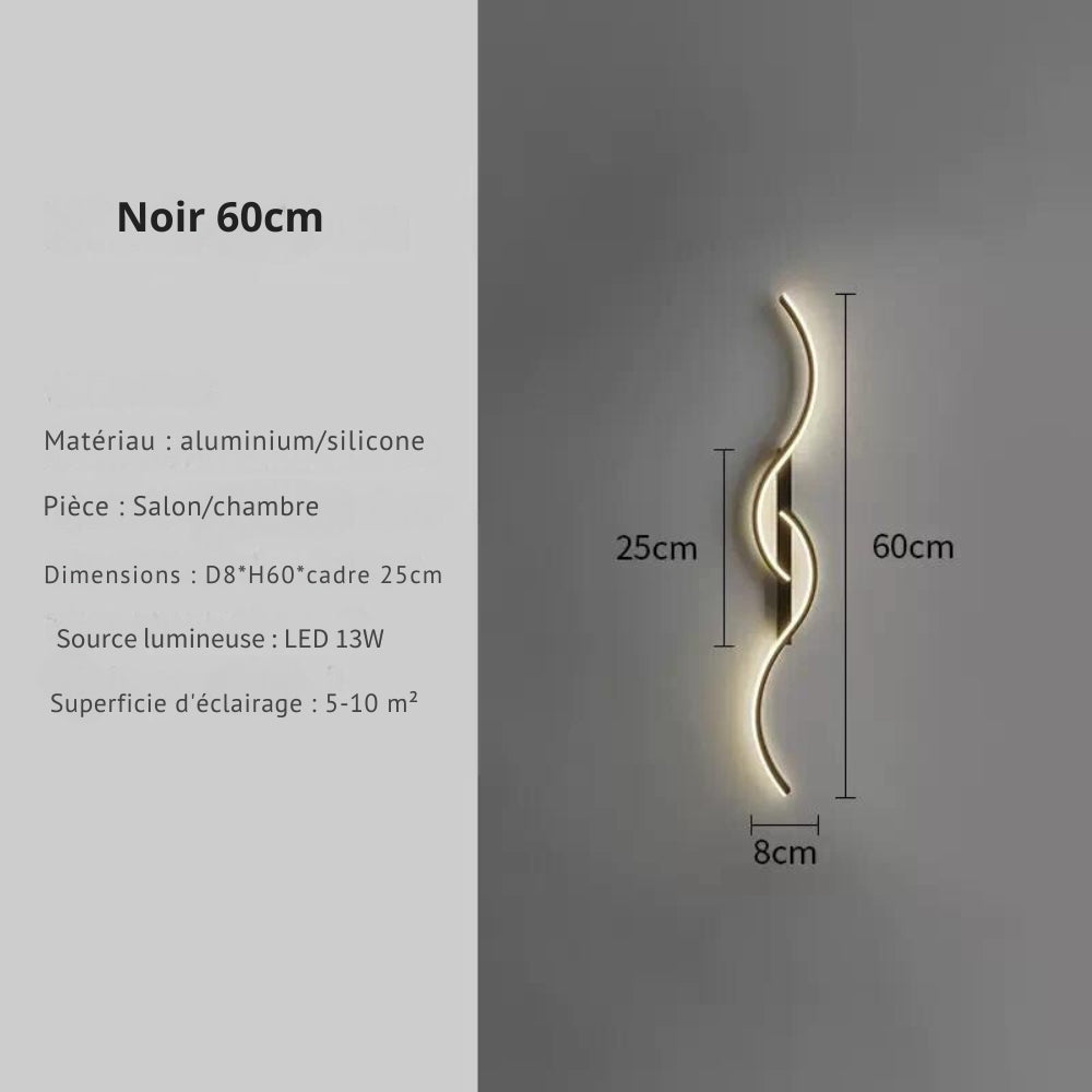 Applique Murale Design LED Modulable - LumaSika-applique murale-Olloret