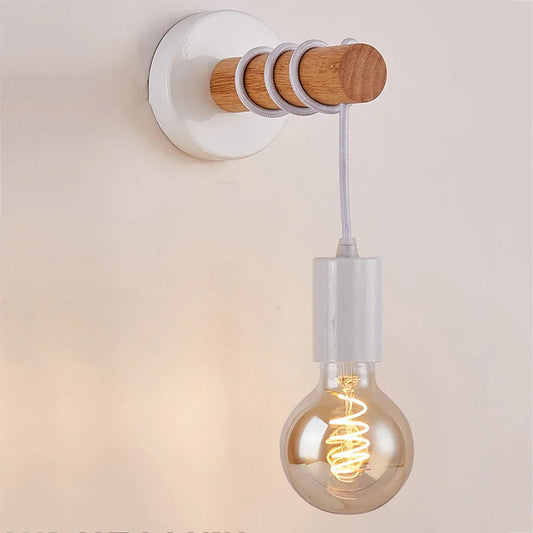 Applique Murale Design en Bois Scandinave - Lumo-applique murale-Olloret