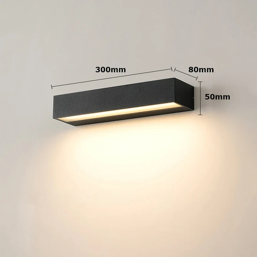 Applique Murale Extérieur LED Design Moderne - Lumobar-applique murale-Olloret