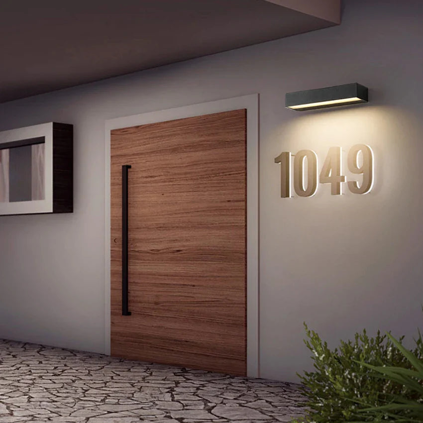 Applique Murale Extérieur LED Design Moderne - Lumobar-applique murale-Olloret