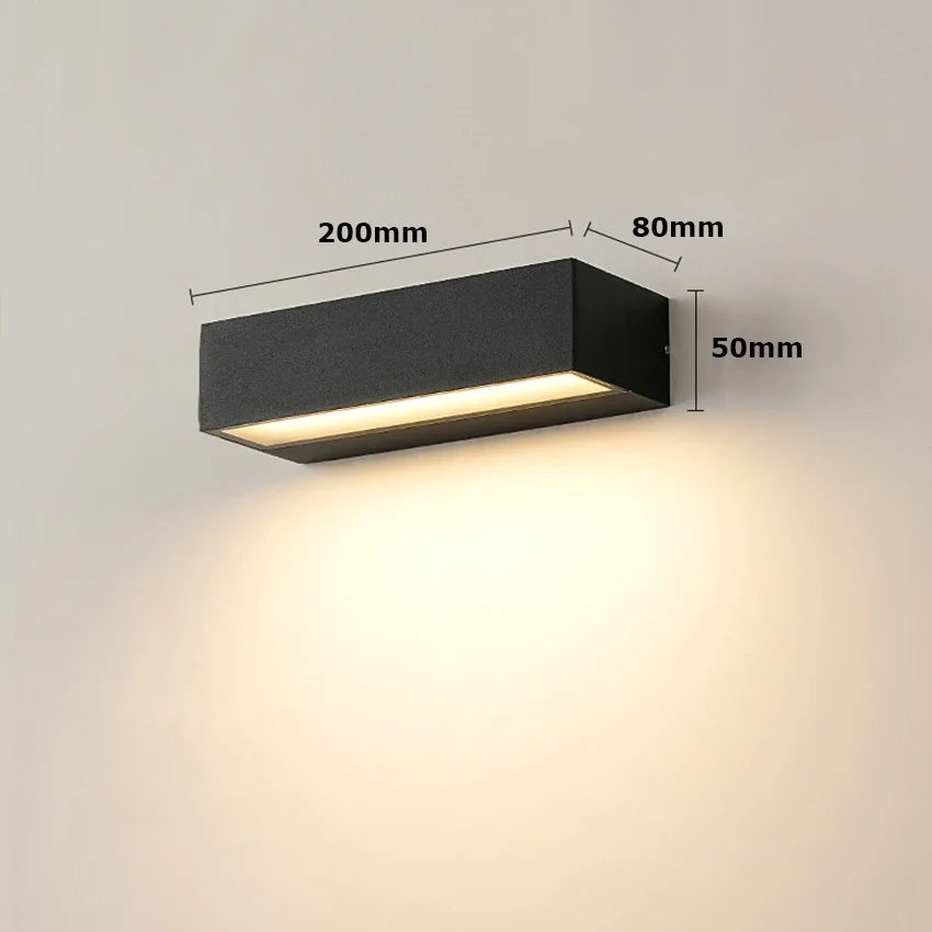 Applique Murale Extérieur LED Design Moderne - Lumobar-applique murale-Olloret