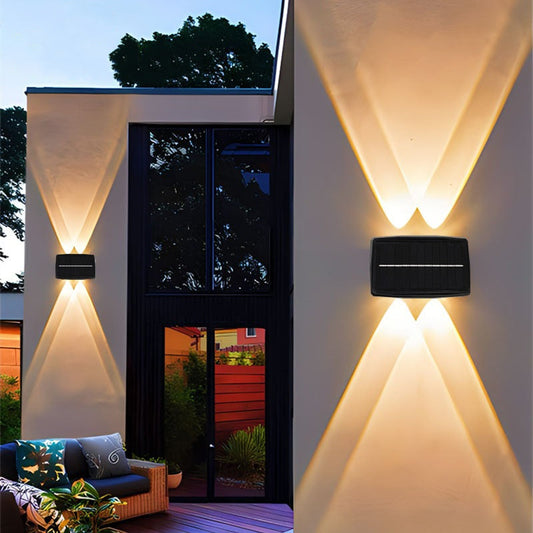 Applique Murale Extérieur Solaire LED - Solara-applique murale-Olloret