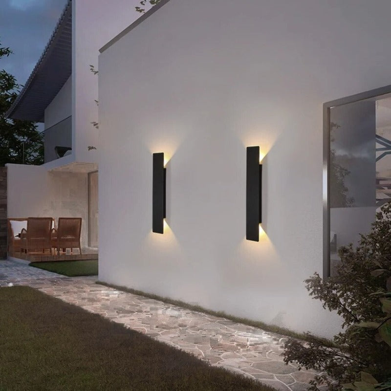 Applique Murale Extérieure Design LED Etanche - StreamLine-applique murale-Olloret