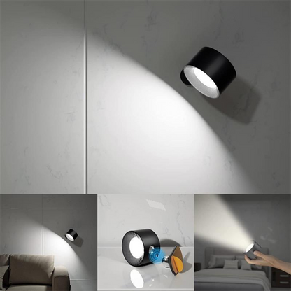 Applique Murale LED 360° Sans Fil Rechargeable - LumiFlex-applique murale-Olloret