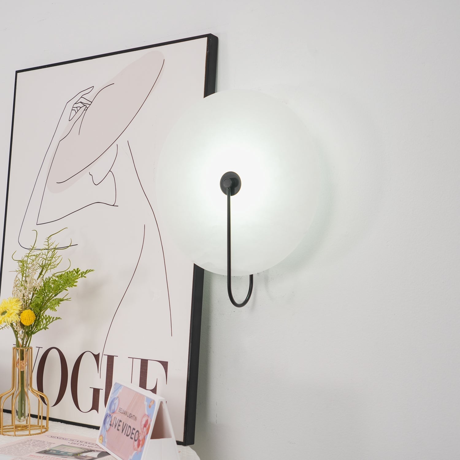 Applique Murale LED Design Chambre Salon - Luxalum-applique murale-Olloret