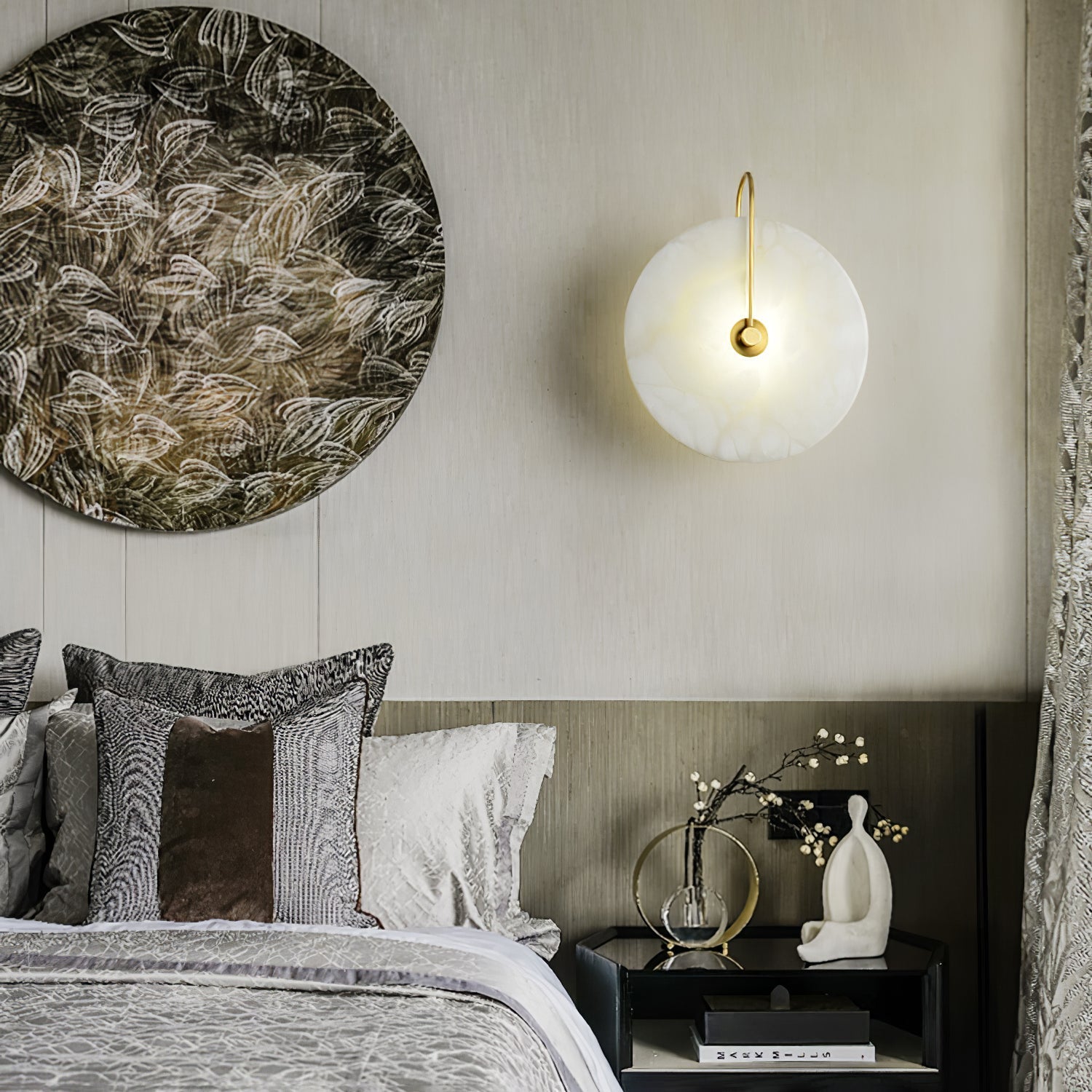 Applique Murale LED Design Chambre Salon - Luxalum-applique murale-Olloret