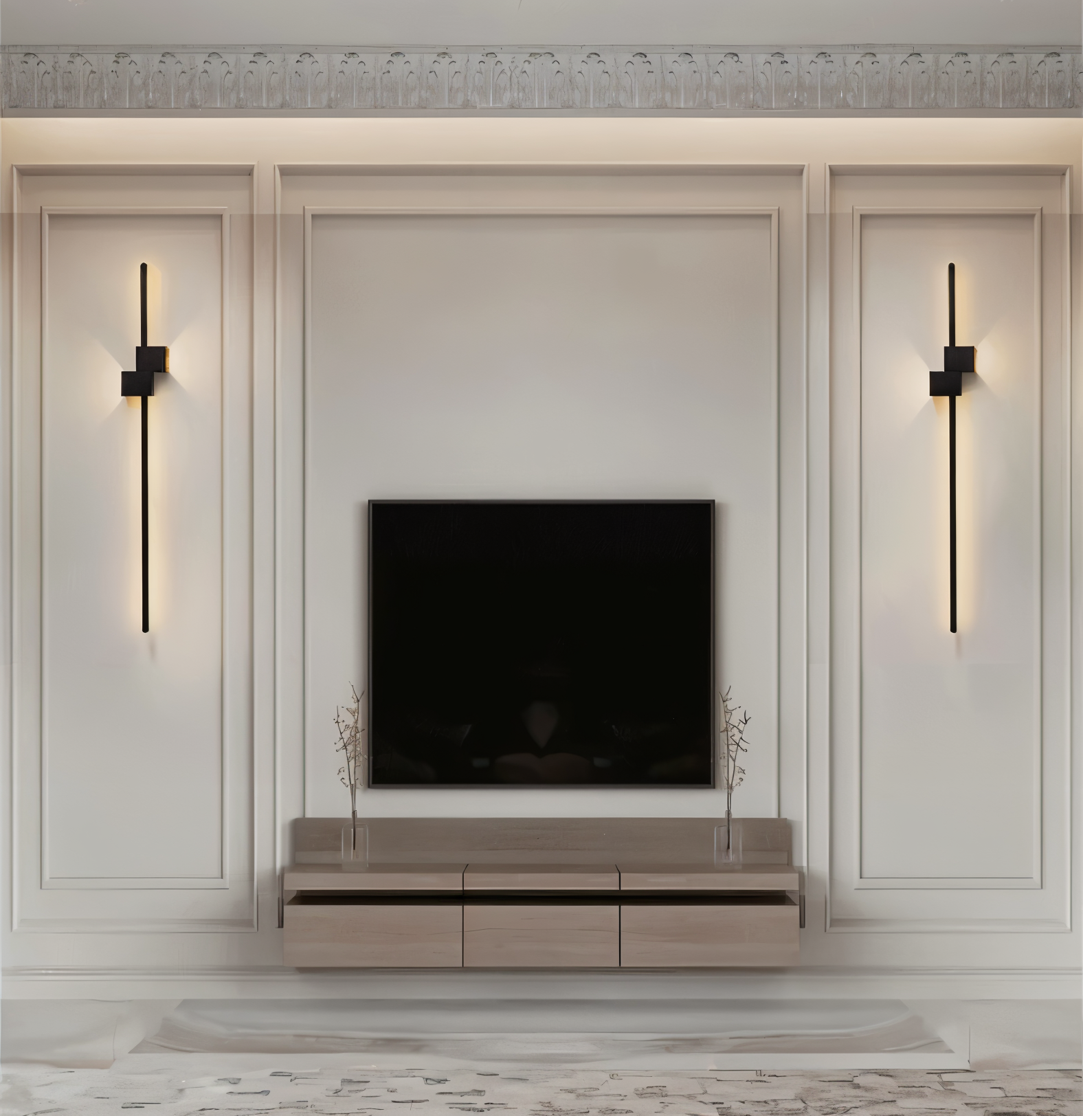 Applique Murale LED Minimaliste pour Intérieur - Eclara-applique murale-Olloret