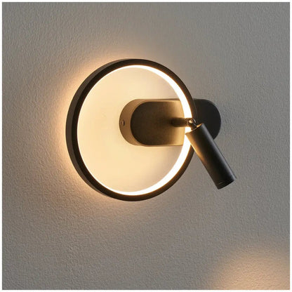Applique Murale LED avec Liseuse Orientable pour Chambre et Salon - Lumina-applique murale-Olloret