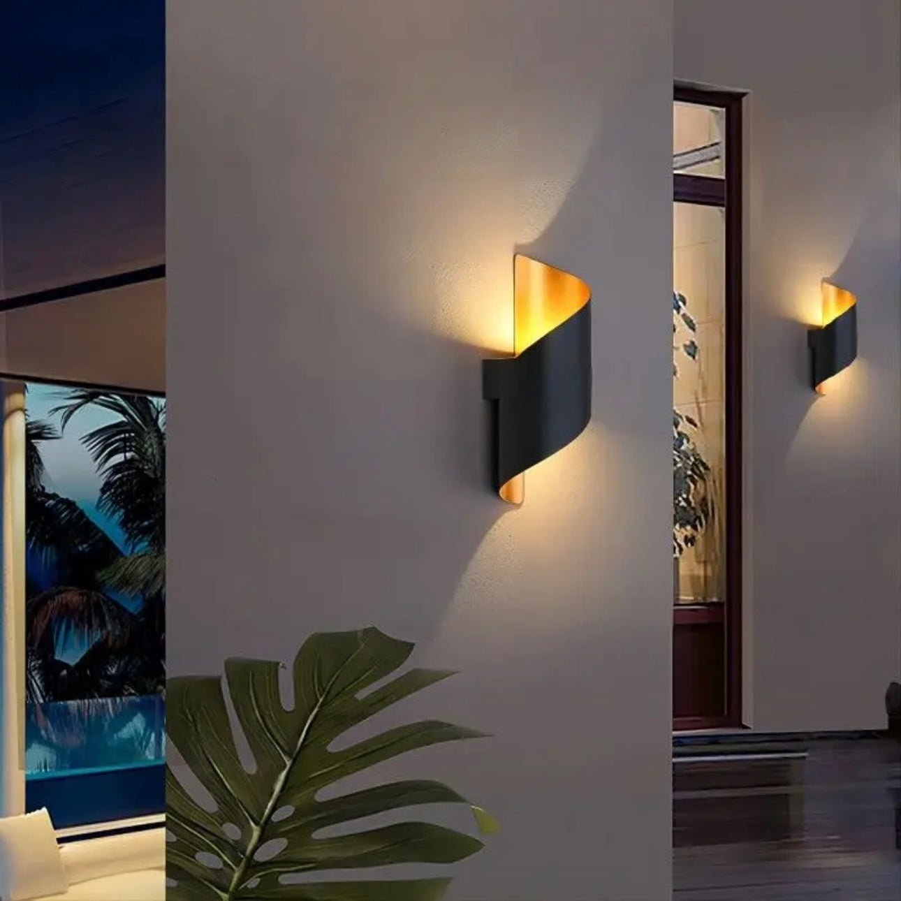 Applique Murale LED pour Chambre ou Terrasse - Spirale-applique murale-Olloret