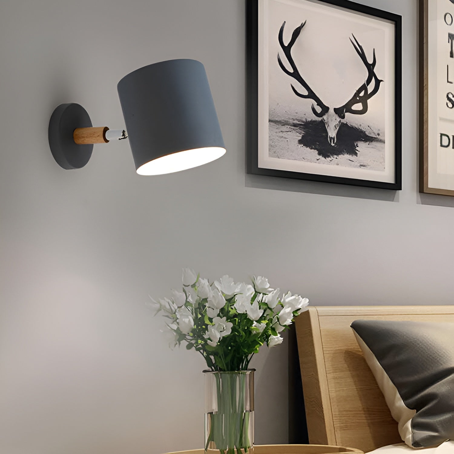 Applique Murale Pastel Chambre Design Minimaliste - NordicLight-applique murale-Olloret