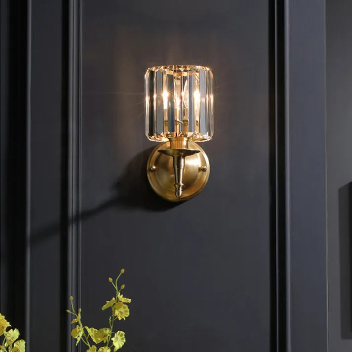 Applique Murale Style Cristal Vintage de Luxe pour Salon - Luxura-applique murale-Olloret